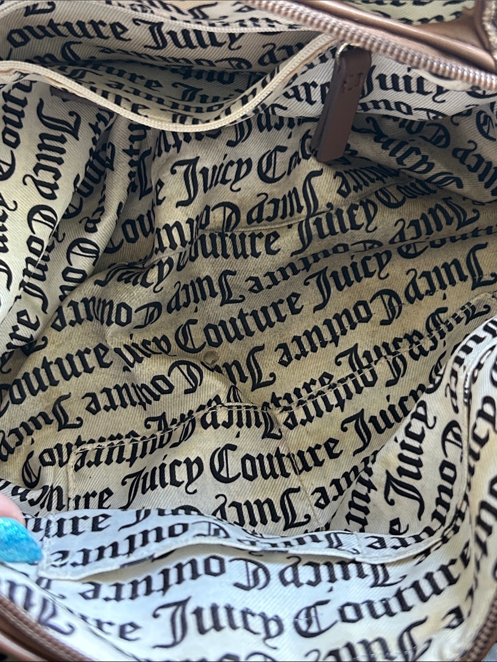 Juicy Couture Brown Tote Purse - Picture 7 of 14